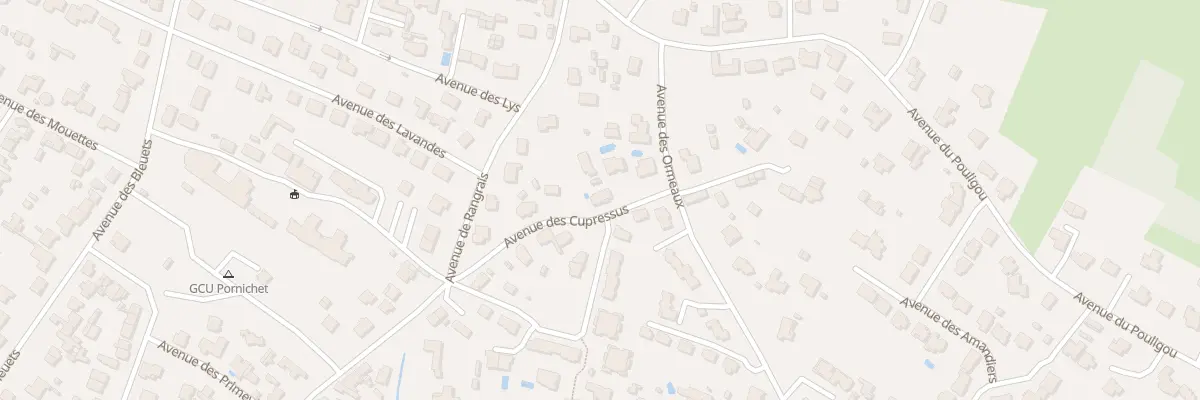 Plan du 7 Av des Cupressus à Pornichet