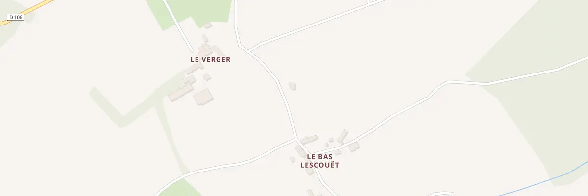 Plan du 6207 Le Bas Lescouët à Jugon-les-Lacs