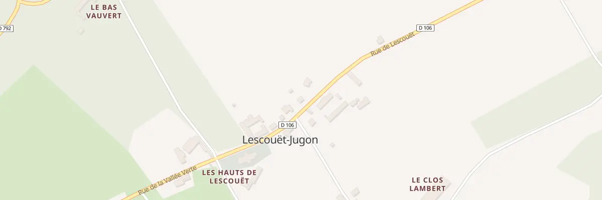Plan du 11 Rue de Lescouët à Jugon-les-Lacs