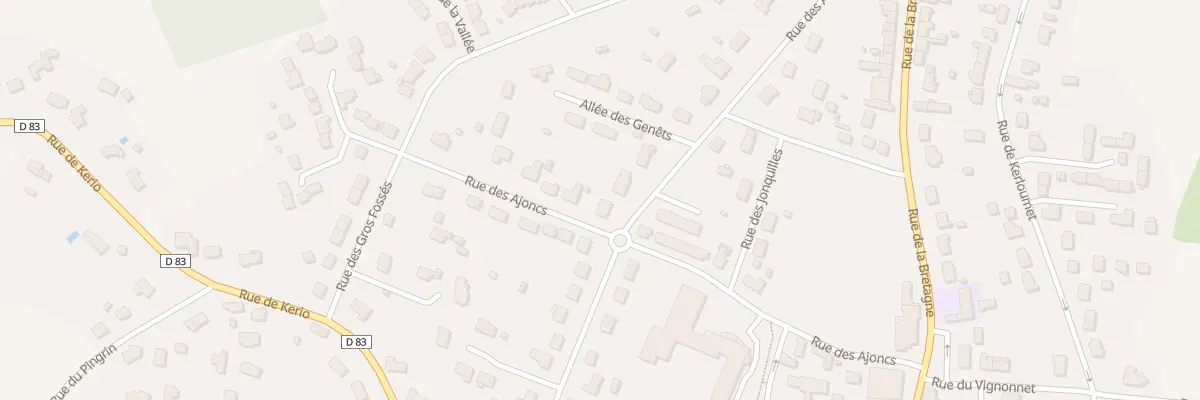 Plan du 21 Rue des Aubépines à Saint-Lyphard