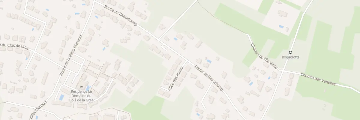 Plan du 4 All des Haras à Pornichet