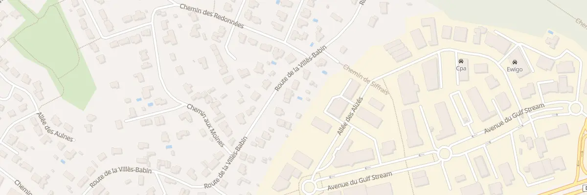 Plan du 61 Rte de la Villès Babin à Pornichet