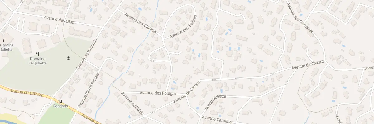 Plan du 5 Av des Muguets à Pornichet