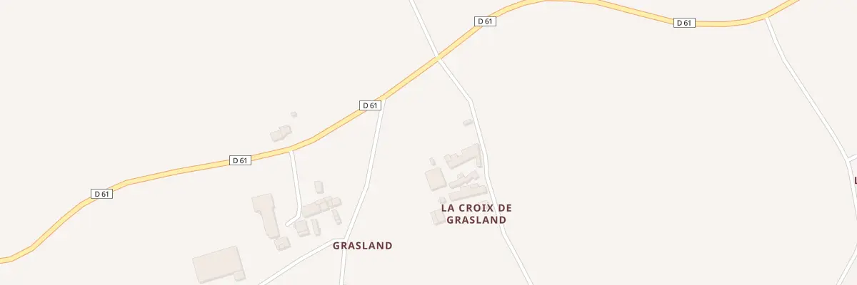 Plan du 3 La Croix Grasland à Lanrelas