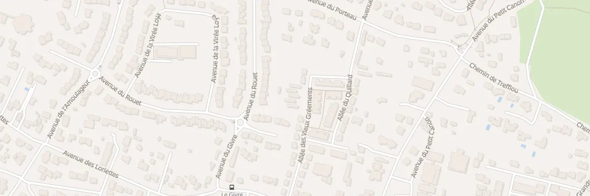 Plan du 23 All des Vieux Gréements à Pornichet