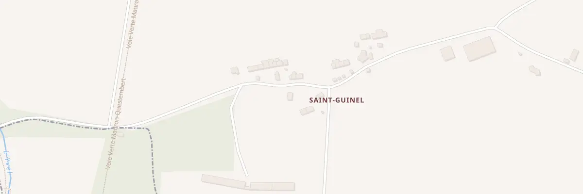Plan du 13 Saint Guinel à Mauron