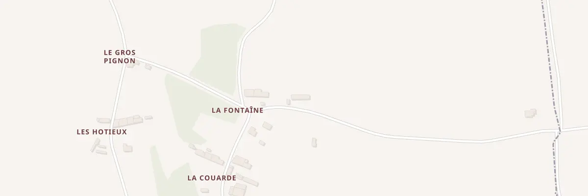 Plan du 6 La Fontaine à Pléboulle