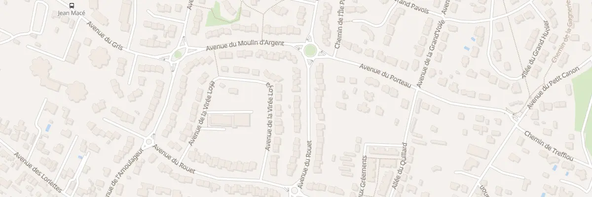 Plan du 51 Av du Rouet à Pornichet