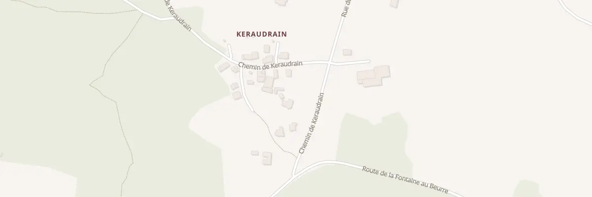 Plan du 7 Keraudrain à Férel