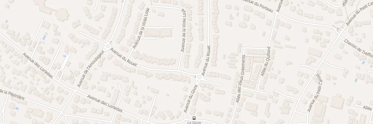 Plan du 55 Av de la Virée Loya à Pornichet