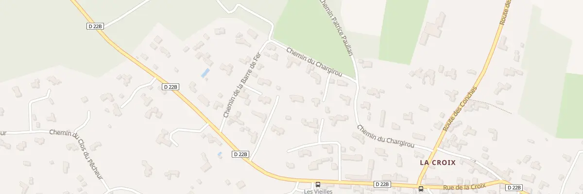 Plan du 13 Rue de la croix à L’Île-d’Yeu