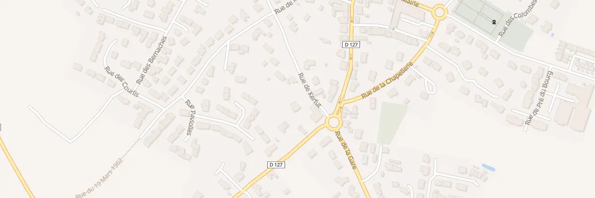 Plan du 3 Rue de Kerfût à Saint-André-des-Eaux