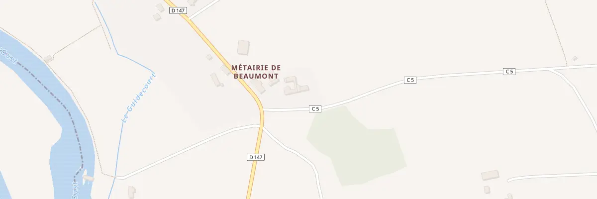Plan du 5078B Beaumont à Saint-Laurent-sur-Oust