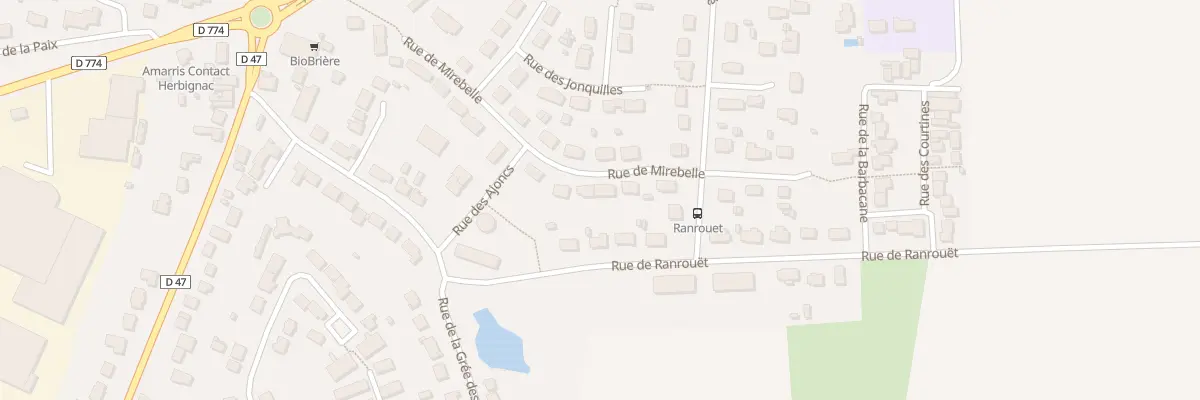Plan du 24B Rue de Mirebelle à Herbignac