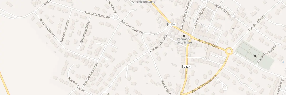 Plan du 15 Rue de Kerfût à Saint-André-des-Eaux