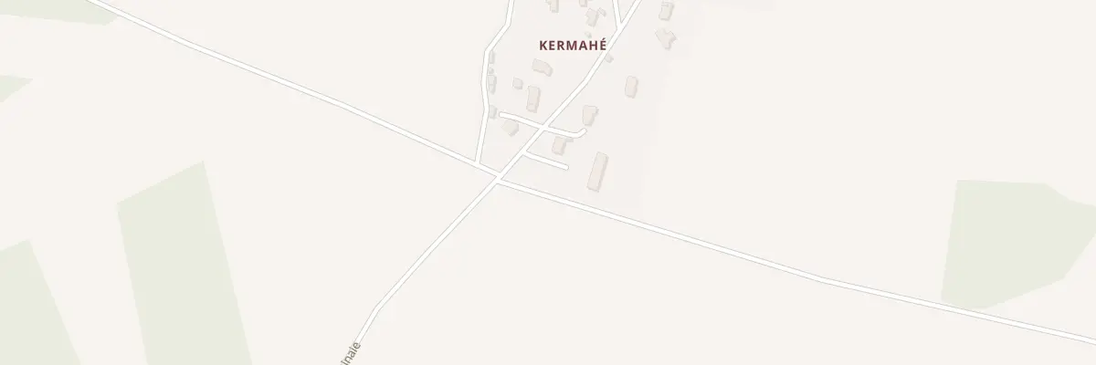 Plan du 2B Kermahe à Férel