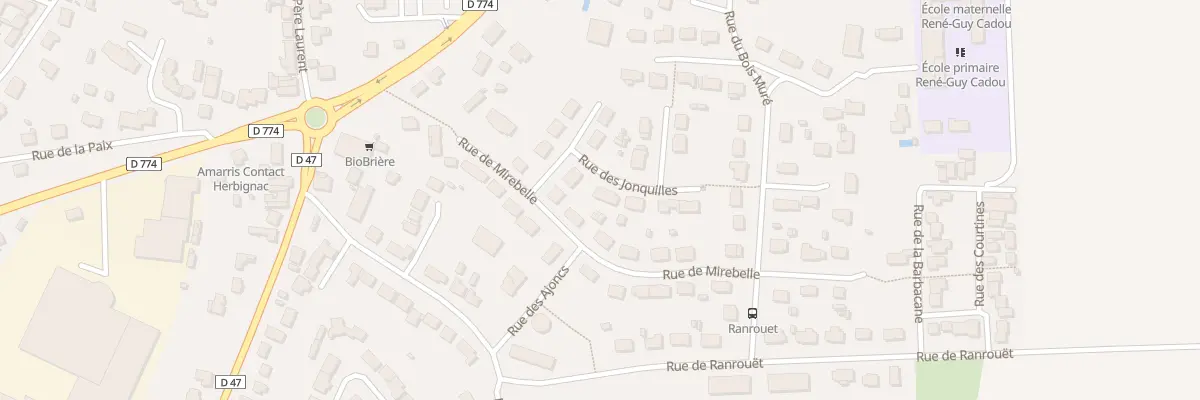 Plan du 2A Rue des Jonquilles à Herbignac