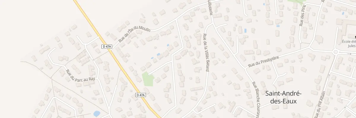 Plan du 16 Rue du Clos du Moulin à Saint-André-des-Eaux