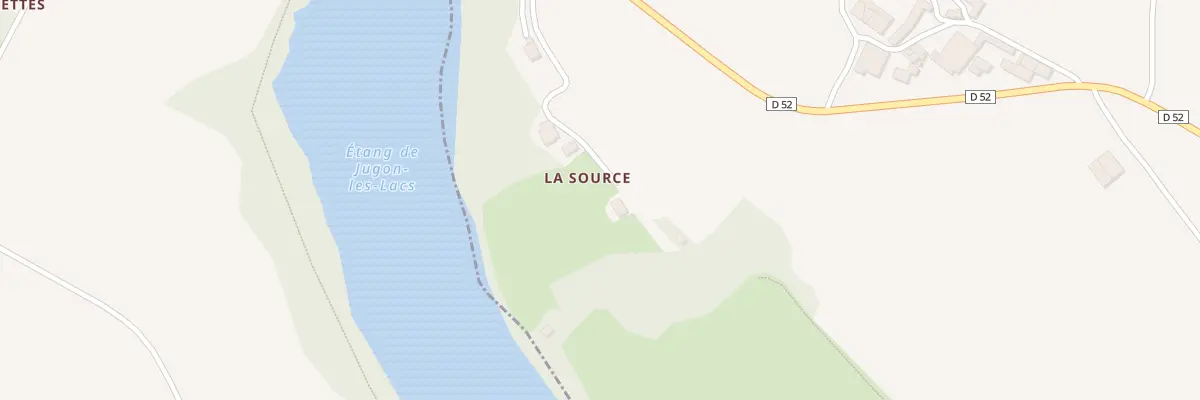 Plan du 1 La Source à Mégrit