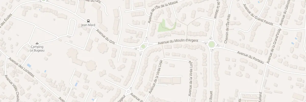 Plan du 4 Av du Moulin d’Argent à Pornichet