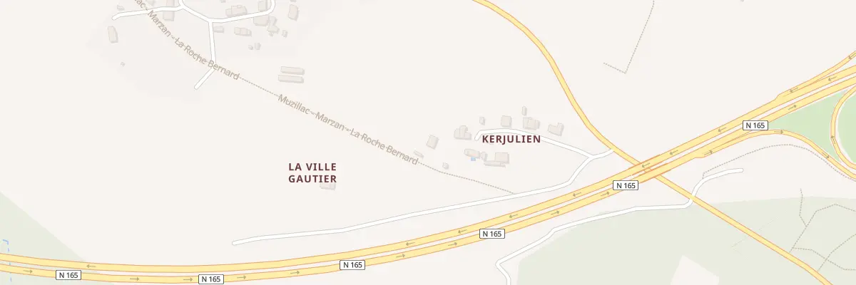 Plan du 5414 Kerjulien à Marzan