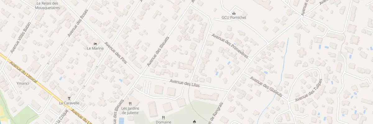 Plan du 5 Av des Myosotis à Pornichet