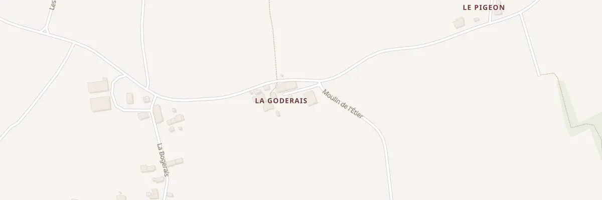 Plan du 5250 La Goderais à Saint-Gravé