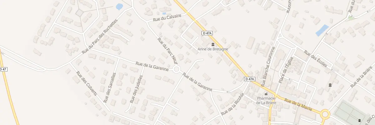 Plan du 2 Rue du Parc Neuf à Saint-André-des-Eaux