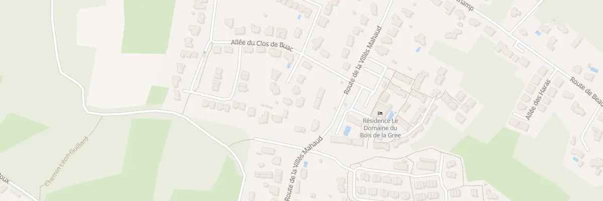 Plan du 5 All du Caroué à Pornichet