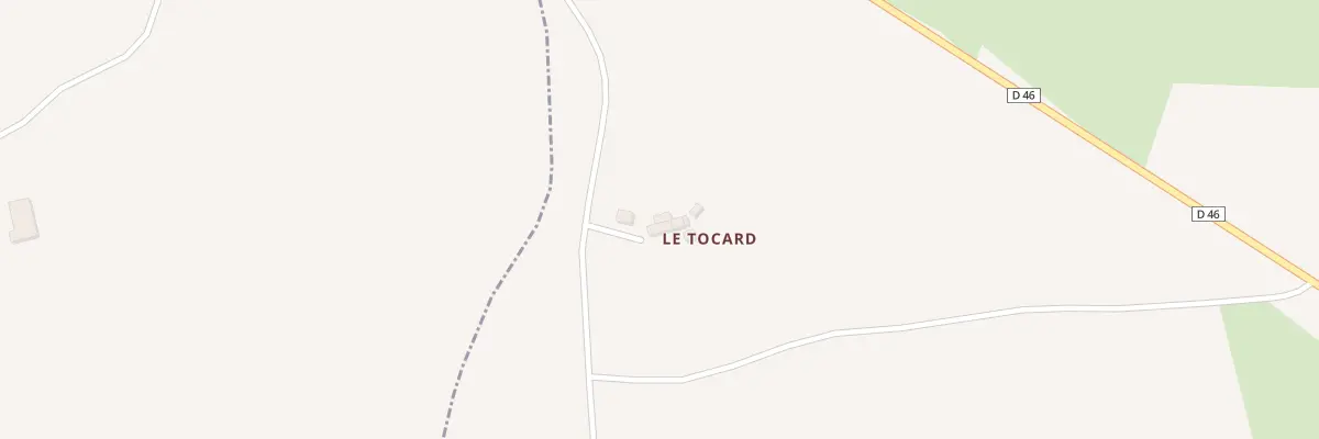Plan du 17 Le Tocard à Lanrelas