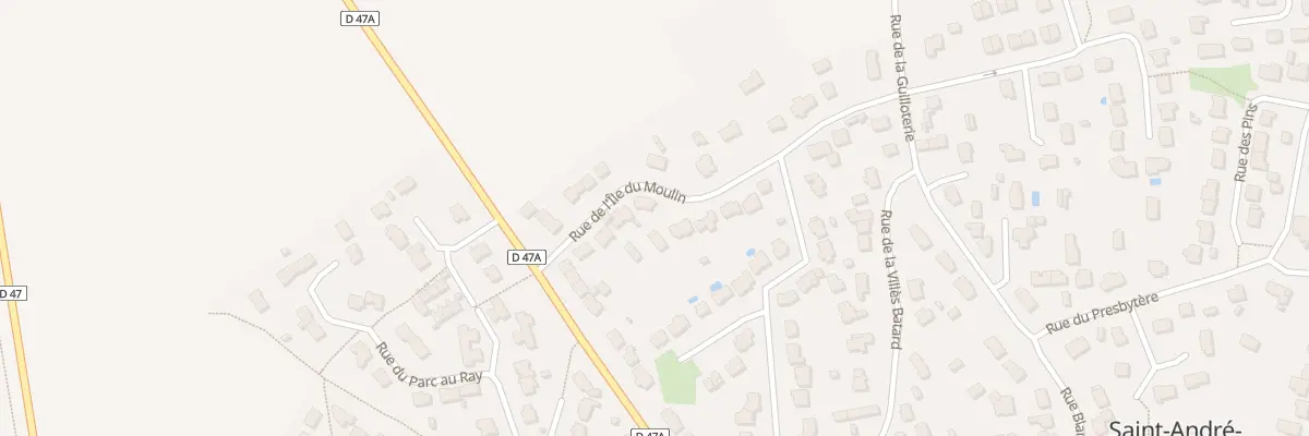 Plan du 15 Rue de l’Ile du Moulin à Saint-André-des-Eaux