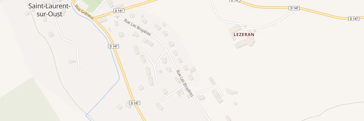 Plan du 5107 Lot Les Bruyères à Saint-Laurent-sur-Oust