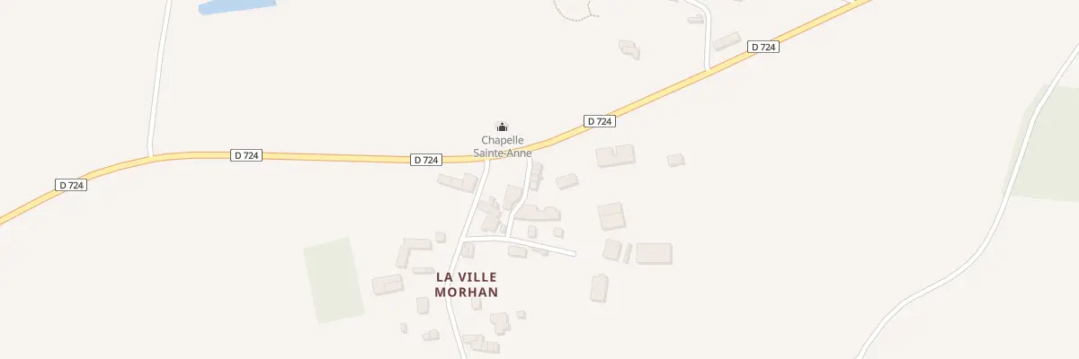 Plan du 5371 La Ville Morhan à Campénéac