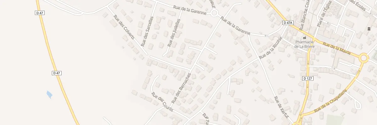 Plan du 22 Rue des Bernaches à Saint-André-des-Eaux