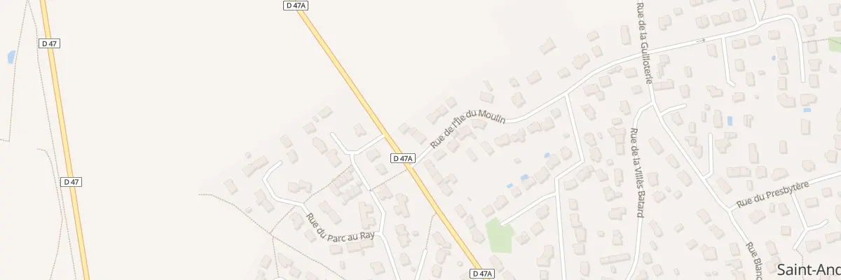 Plan du 54 Rue de Bretagne à Saint-André-des-Eaux