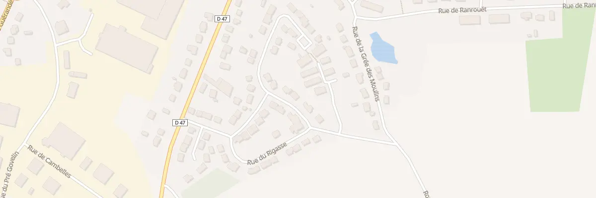 Plan du 3 Rue des Prés Audrain à Herbignac