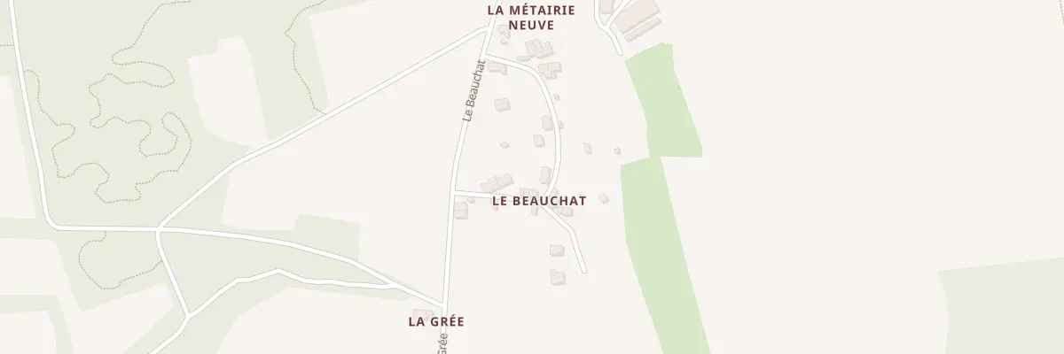 Plan du 5274 Le Beauchat à Saint-Gravé