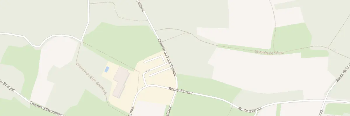 Plan du 1 Che du Pont Saillant à Pornichet