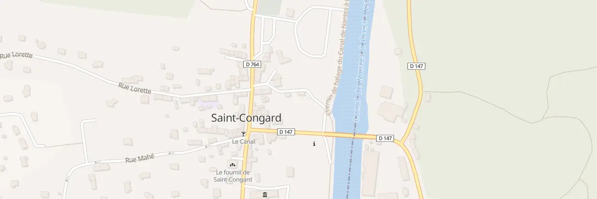 Plan du 5086 Rue de la Cale à Saint-Congard