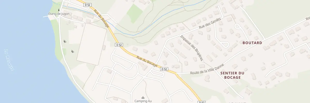Plan du 5 Rue des Genêts à Jugon-les-Lacs