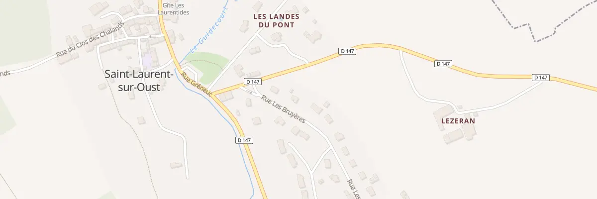 Plan du 5099 Lot Les Bruyères à Saint-Laurent-sur-Oust