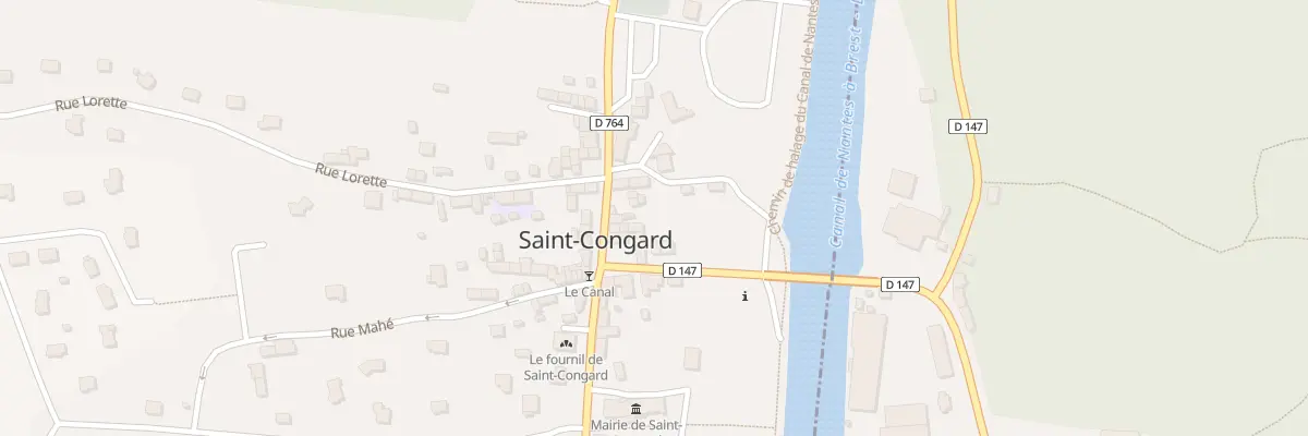 Plan du 4 Rte de Malestroit à Saint-Congard