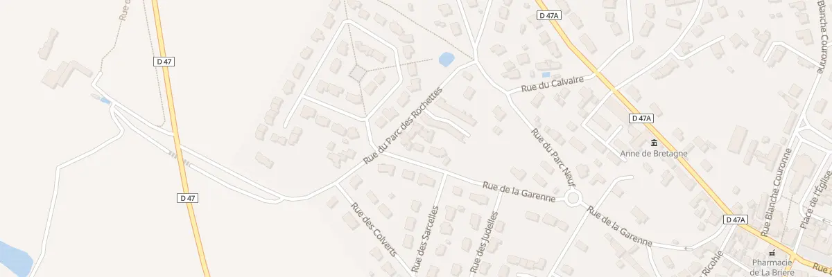 Plan du 4 Rue du Parc des Rochettes à Saint-André-des-Eaux