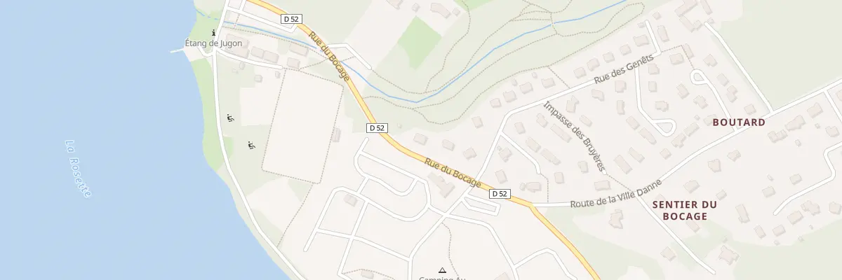 Plan du 1 Rue des Genêts à Jugon-les-Lacs