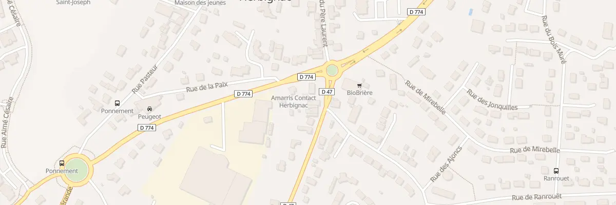Plan du 36 Rue du Pere Laurent (Rd47) à Herbignac