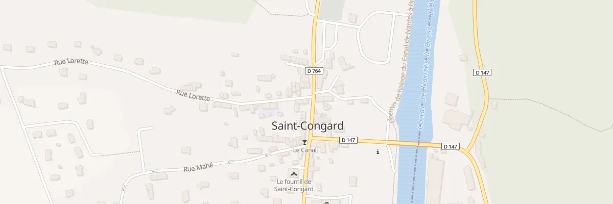Plan du 11 Rte de Malestroit à Saint-Congard