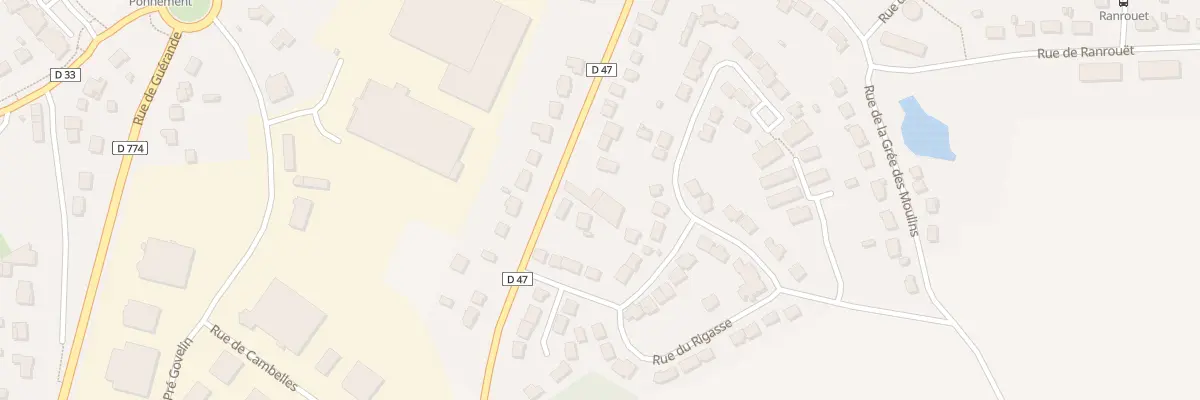 Plan du 71 Rue du Pere Laurent (Rd47) à Herbignac