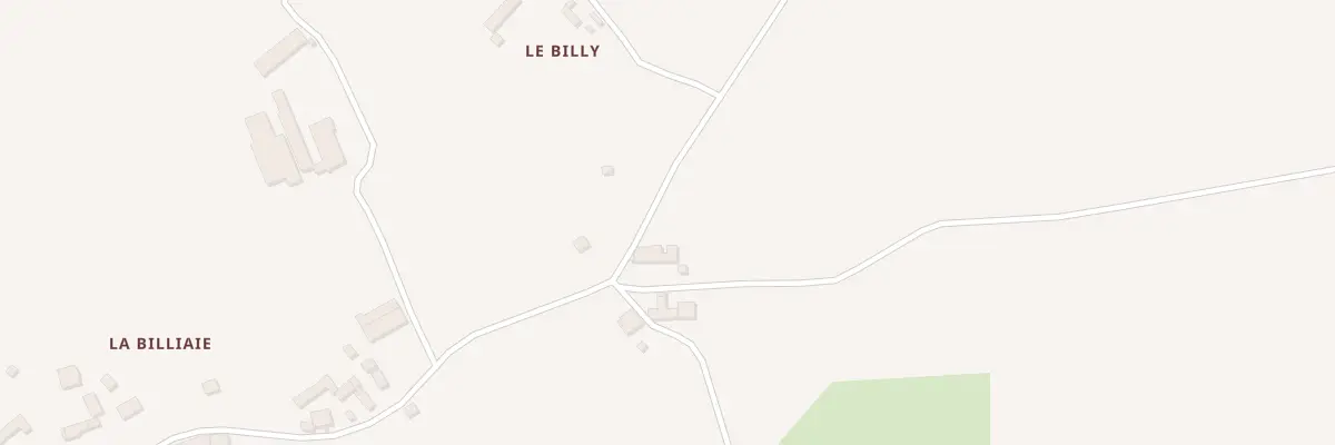 Plan du 1 La Billiaie à Trémorel