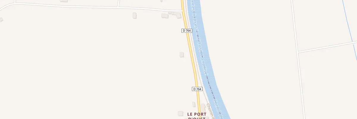 Plan du 2 Le Port d’Oust à Saint-Congard