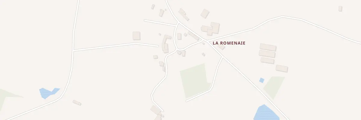 Plan du 427 La Romenaie à Trémorel